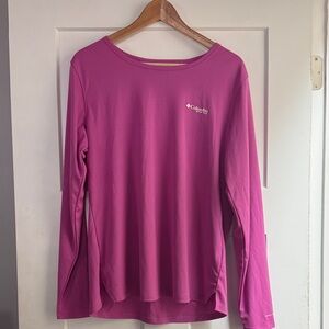 Columbia Women's Long Sleeve Top - Magenta